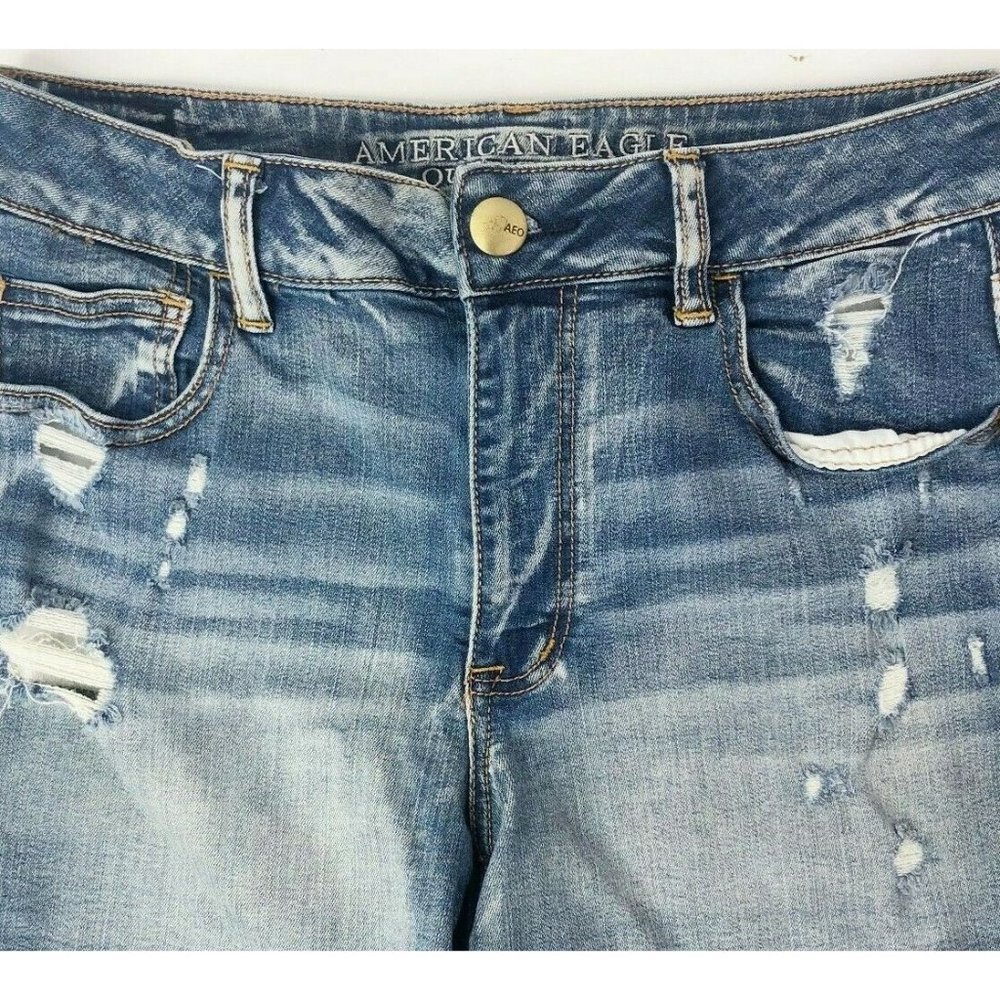 American Eagle Outfitters Hi Rise Shortie Shorts - Picture 2 of 6